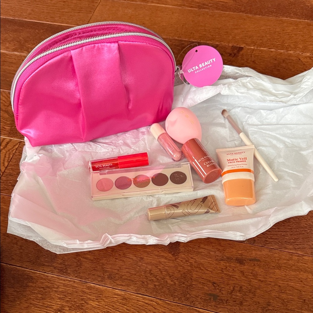 Ulta Beauty Pink Lip Gloss and Balm Set